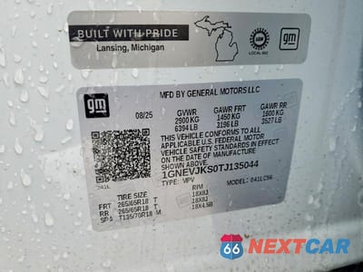 Zdjęcie 13 z 13 samochodu: 2026 CHEVROLET TRAVERSE Z71 VIN:1GNEVJKS0TJ135044 - miniatura
