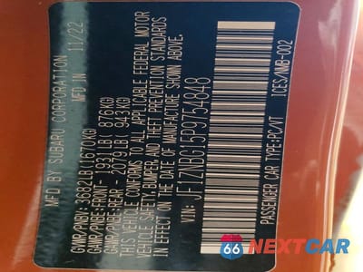 Zdjęcie 13 z 13 samochodu: 2023 TOYOTA GR86 10TH ANNIVERSARY SPECIAL EDITI VIN:JF1ZNBG15P9754848 - miniatura