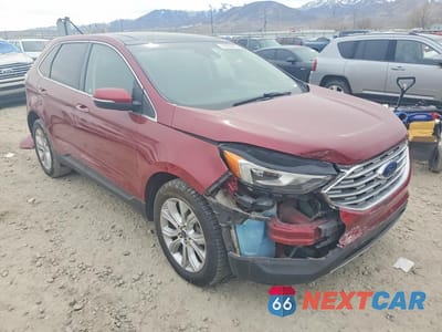 Czwarte zdjęcie samochodu z boku: 2019 FORD EDGE TITANIUM VIN:2FMPK3K96KBB09890 - miniatura