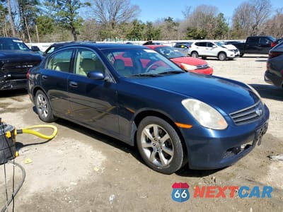 Czwarte zdjęcie samochodu z boku: 2006 INFINITI G35 BASE VIN:JNKCV51E86M505368 - miniatura