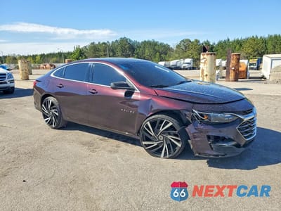Czwarte zdjęcie samochodu z boku: 2020 CHEVROLET MALIBU LT VIN:1G1ZD5ST5LF064304 - miniatura