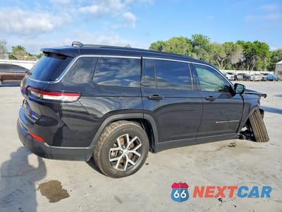 Trzecie zdjęcie samochodu z tyłu: 2024 JEEP GRAND CHEROKEE L LIMITED VIN:1C4RJKBG4R8603011 - miniatura