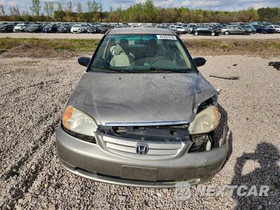 Piąte zdjęcie samochodu w środku: 2003 HONDA CIVIC LX VIN:2HGES15563H562092 - miniatura