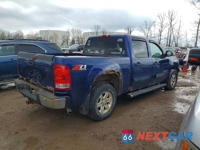 Trzecie zdjęcie samochodu z tyłu: 2013 GMC SIERRA K1500 SLE VIN:3GTP2VE73DG168986 - miniatura