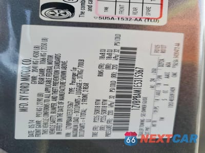 Zdjęcie 12 z 12 samochodu: 2014 FORD MUSTANG VIN:1ZVBP8AM1E5315367 - miniatura