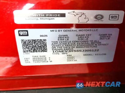 Zdjęcie 13 z 13 samochodu: 2025 CHEVROLET TRAVERSE Z71 VIN:1GNEVJRS6SJ305122 - miniatura