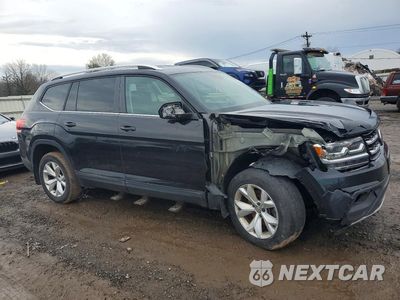 Czwarte zdjęcie samochodu z boku: 2019 VOLKSWAGEN ATLAS S VIN:1V2GR2CA4KC578560 - miniatura