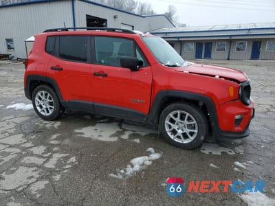 Czwarte zdjęcie samochodu z boku: 2019 JEEP RENEGADE SPORT VIN:ZACNJAAB3KPK17125 - miniatura