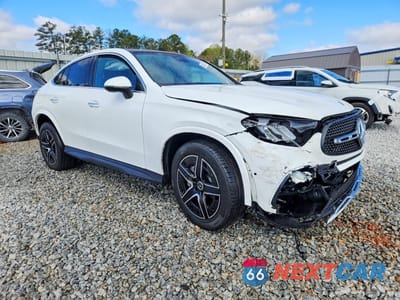 Czwarte zdjęcie samochodu z boku: 2026 MERCEDES-BENZ GLC COUPE 300 4MATIC VIN:W1NKJ4HB8TF426354 - miniatura