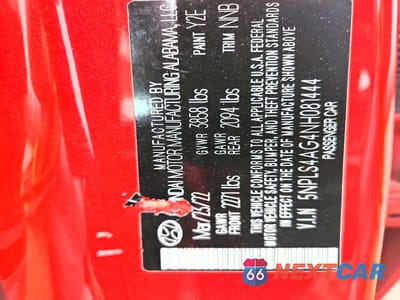 Zdjęcie 12 z 12 samochodu: 2022 HYUNDAI ELANTRA SEL VIN:5NPLS4AG4NH081444 - miniatura