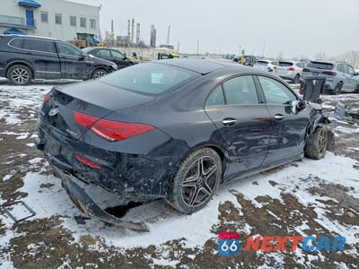 Trzecie zdjęcie samochodu z tyłu: 2021 MERCEDES-BENZ CLA 250 4MATIC VIN:W1K5J4HB8MN194811 - miniatura