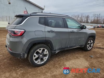 Trzecie zdjęcie samochodu z tyłu: 2020 JEEP COMPASS LIMITED VIN:3C4NJDCB3LT110538 - miniatura