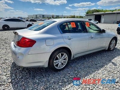 Trzecie zdjęcie samochodu z tyłu: 2013 INFINITI G37 SEDAN JOURNEY VIN:JN1CV6AP9DM716717 - miniatura