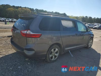 Trzecie zdjęcie samochodu z tyłu: 2015 TOYOTA SIENNA VIN:5TDKK3DC5FS539843 - miniatura