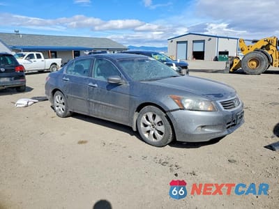 Czwarte zdjęcie samochodu z boku: 2008 HONDA ACCORD EXL VIN:1HGCP368X8A020979 - miniatura