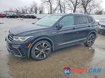 2022 VOLKSWAGEN TIGUAN SEL R-LINE 3VV4B7AX4NM096673 - główne zdjęcie licytacji z USA - miniatura