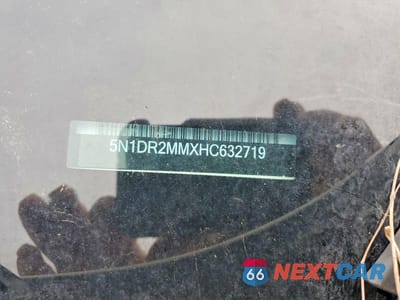 Zdjęcie 13 z 13 samochodu: 2017 NISSAN PATHFINDER SV VIN:5N1DR2MMXHC632719 - miniatura