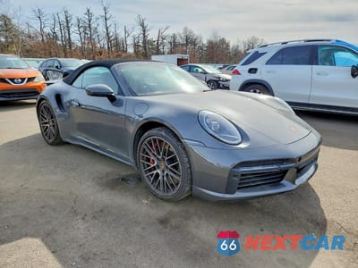 Czwarte zdjęcie samochodu z boku: 2021 PORSCHE 911 TURBO VIN:WP0CD2A95MS263718 - miniatura