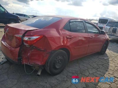 Trzecie zdjęcie samochodu z tyłu: 2015 TOYOTA COROLLA VIN:2T1BURHE4FC471522 - miniatura