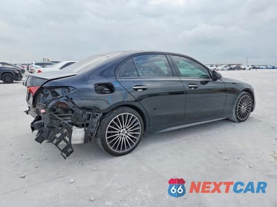 Trzecie zdjęcie samochodu z tyłu: 2024 MERCEDES-BENZ C 300 VIN:W1KAF4GB7RR167892 - miniatura