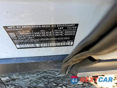 Zdjęcie 13 z 13 samochodu: 2023 MERCEDES-BENZ GLB 250 4MATIC VIN:W1N4M4HB0PW290405 - miniatura