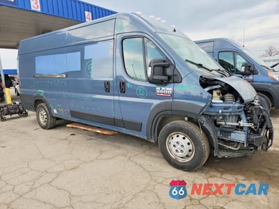 Czwarte zdjęcie samochodu z boku: 2021 RAM PROMASTER 3500 3500 HIGH VIN:3C6MRVJG2ME535027 - miniatura