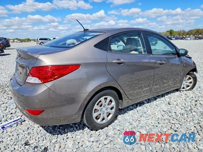 Trzecie zdjęcie samochodu z tyłu: 2014 HYUNDAI ACCENT GLS VIN:KMHCT4AE4EU669891 - miniatura