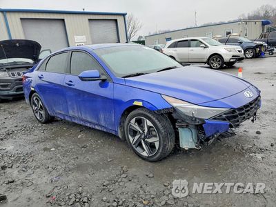 Czwarte zdjęcie samochodu z boku: 2023 HYUNDAI ELANTRA SEL VIN:KMHLS4AG8PU605408 - miniatura