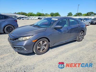 2019 HONDA CIVIC LX 19XFC2F65KE208412 - główne zdjęcie licytacji z USA - miniatura