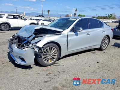 2018 INFINITI Q50 3.0T LUXE JN1EV7AR2JM438979 - główne zdjęcie licytacji z USA - miniatura