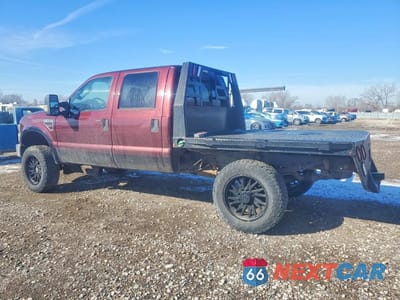 Drugie zdjęcie samochodu z przodu: 2009 FORD F250 SUPER DUTY FLATBED TRUCK VIN:1FTSW21R49EA85974 - miniatura