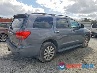 Trzecie zdjęcie samochodu z tyłu: 2011 TOYOTA SEQUOIA LIMITED VIN:5TDKY5G14BS036173 - miniatura
