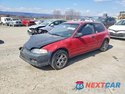 1993 HONDA CIVIC CX 2HGEH2350PH540635 - główne zdjęcie licytacji z USA - miniatura