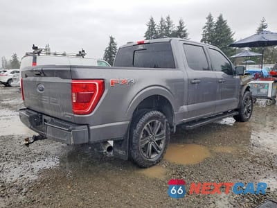 Trzecie zdjęcie samochodu z tyłu: 2021 FORD F150 SUPERCREW VIN:1FTFW1E80MKE50688 - miniatura