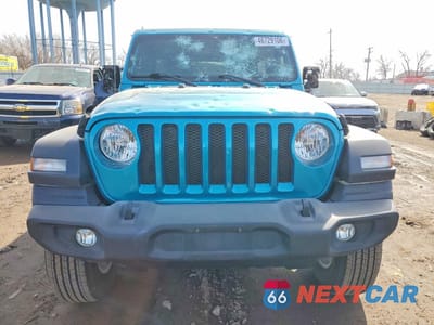 Piąte zdjęcie samochodu w środku: 2019 JEEP WRANGLER UNLIMITED SPORT VIN:1C4HJXDGXKW602002 - miniatura