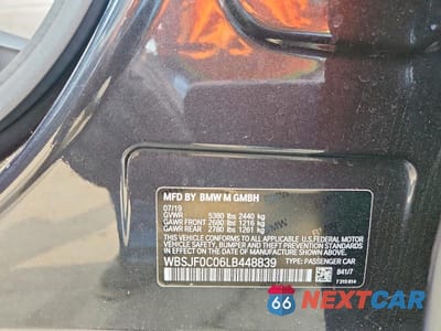 Zdjęcie 12 z 12 samochodu: 2020 BMW M5 M5 COMPETITION VIN:WBSJF0C06LB448839 - miniatura
