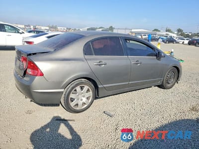 Trzecie zdjęcie samochodu z tyłu: 2006 HONDA CIVIC LX VIN:1HGFA16566L103352 - miniatura