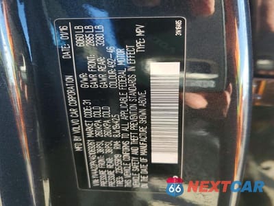 Zdjęcie 12 z 12 samochodu: 2016 VOLVO XC90 T6 VIN:YV4A22PK4G1069261 - miniatura