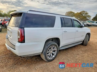 Trzecie zdjęcie samochodu z tyłu: 2015 GMC YUKON XL C1500 SLT VIN:1GKS1HKC3FR568991 - miniatura