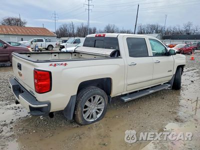 Trzecie zdjęcie samochodu z tyłu: 2014 CHEVROLET SILVERADO K1500 HIGH COUNTRY VIN:3GCUKTECXEG277306 - miniatura