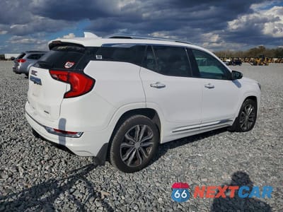 Trzecie zdjęcie samochodu z tyłu: 2018 GMC TERRAIN DENALI VIN:3GKALXEX6JL324766 - miniatura