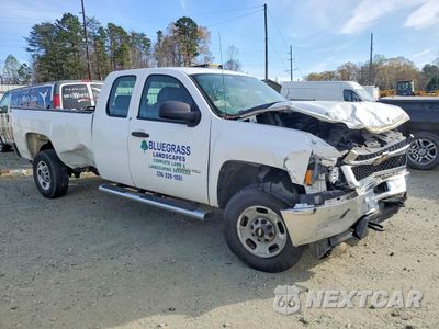 Czwarte zdjęcie samochodu z boku: 2011 CHEVROLET SILVERADO C2500 HEAVY DUTY VIN:1GC2CVCG3BZ463514 - miniatura