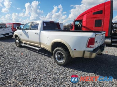 Trzecie zdjęcie samochodu z tyłu: 2015 RAM 3500 LONGHORN VIN:3C63RRKL8FG621139 - miniatura