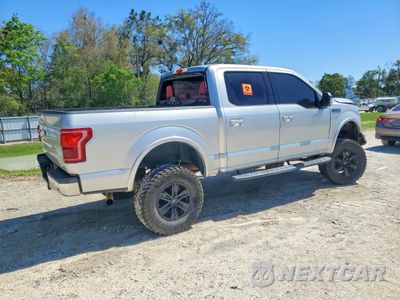 Trzecie zdjęcie samochodu z tyłu: 2015 FORD F150 SUPERCREW VIN:1FTEW1EG0FFA30881 - miniatura