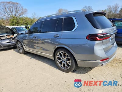 Drugie zdjęcie samochodu z przodu: 2025 BMW X7 XDRIVE40I VIN:5UX23EM06S9X07186 - miniatura