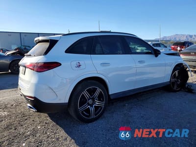 Trzecie zdjęcie samochodu z tyłu: 2023 MERCEDES-BENZ GLC 300 VIN:W1NKM4GBXPF060234 - miniatura