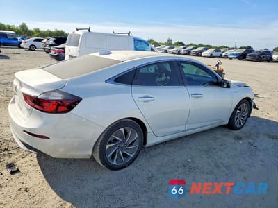 Trzecie zdjęcie samochodu z tyłu: 2019 HONDA INSIGHT TOURING VIN:19XZE4F98KE027852 - miniatura