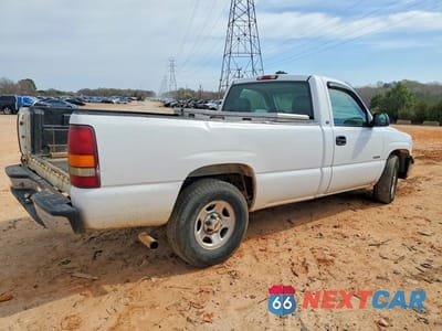 Trzecie zdjęcie samochodu z tyłu: 2001 CHEVROLET SILVERADO C1500 VIN:1GCEC14W71Z136897 - miniatura