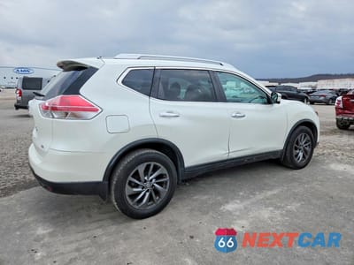 Trzecie zdjęcie samochodu z tyłu: 2016 NISSAN ROGUE SL VIN:KNMAT2MT8GP706873 - miniatura