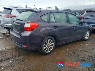 Trzecie zdjęcie samochodu z tyłu: 2013 SUBARU IMPREZA PREMIUM VIN:JF1GPAC6XDH820633 - miniatura